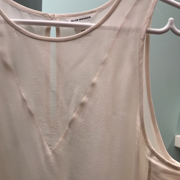 White dressy tank - Picture 2 of 2